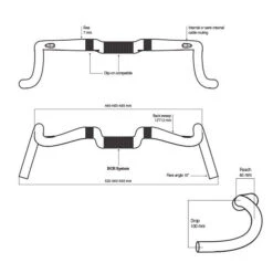 Deda-elementi Cintre Gravel Deda Elementi Gera Carbone Noir - 31,7 Mm 11 Deda-elementi Cintre Gravel Deda Elementi Gera Carbone Noir - 31,7 Mm -Magasin De Vélos Spécialisé cintre gravel deda elementi gera carbone noir 317 mm 4