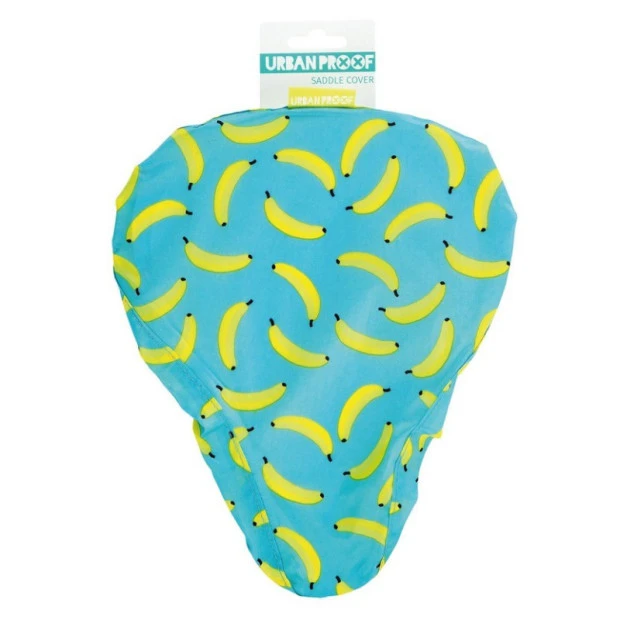 Couvre-selle Universel Urban Proof - Bleu / Motifs Bananes 3 Couvre-selle Universel Urban Proof - Bleu / Motifs Bananes