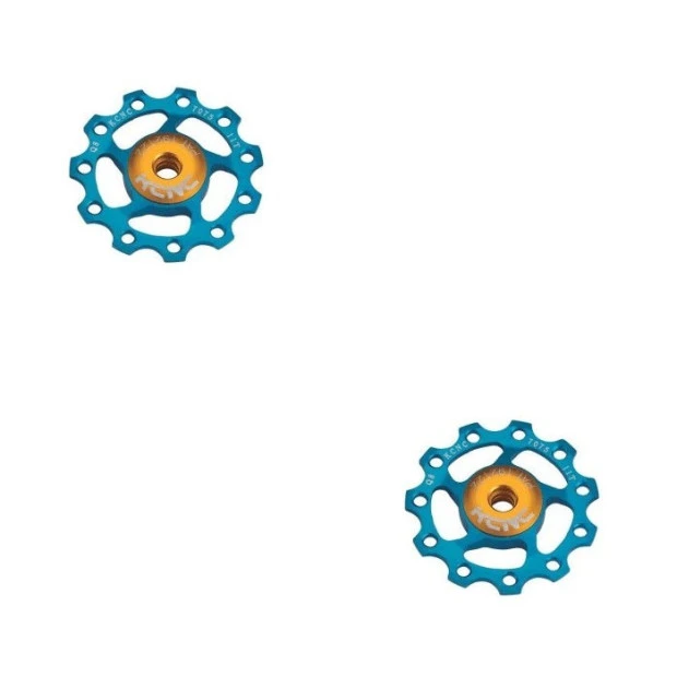Galet Dérailleur KCNC Light Inox - Bleu 3 Galet Dérailleur KCNC Light Inox - Bleu
