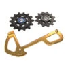 Galets De Dérailleur Et Chape Interne SRAM XX1 Eagle - Gold 2 Galets De Dérailleur Et Chape Interne SRAM XX1 Eagle - Gold -Magasin De Vélos Spécialisé galets de derailleur et chape interne sram xx1 eagle gold