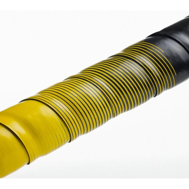 Guidoline Fizik Vento Microtex Tacky Bicolore - 2 Mm - Noir-Jaune 5 Guidoline Fizik Vento Microtex Tacky Bicolore - 2 Mm - Noir-Jaune – Image 3