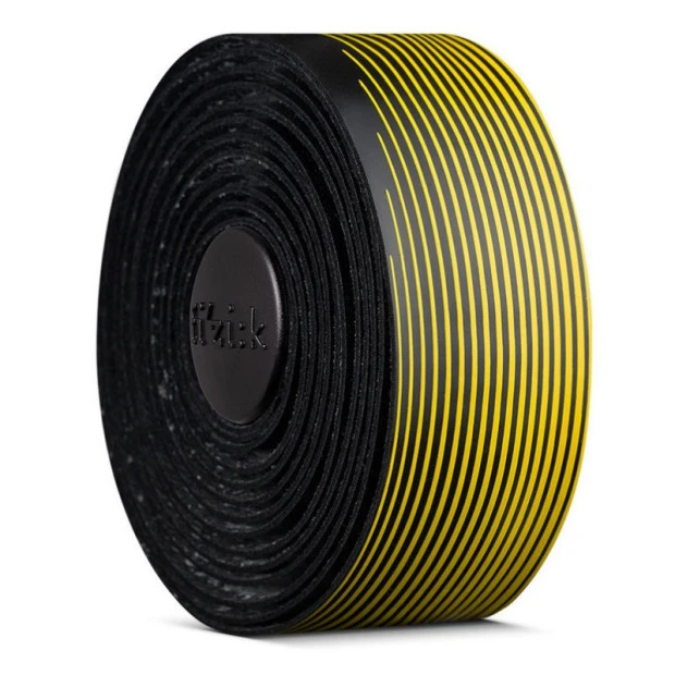 Guidoline Fizik Vento Microtex Tacky Bicolore - 2 Mm - Noir-Jaune 3 Guidoline Fizik Vento Microtex Tacky Bicolore - 2 Mm - Noir-Jaune