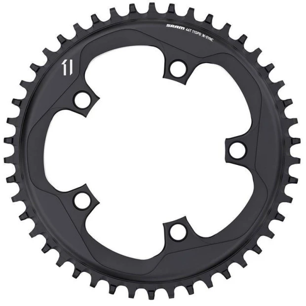 Plateau SRAM X-Sync 110 Mm 42/44/46 Dents BB30/GXP 1x11V Noir 3 Plateau SRAM X-Sync 110 Mm 42/44/46 Dents BB30/GXP 1x11V Noir