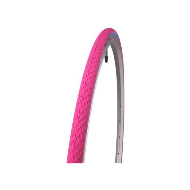 Pneu Duro Fixie Pops Trouble Bubble (700 X 24) Fushia 3 Pneu Duro Fixie Pops Trouble Bubble (700 X 24) Fushia