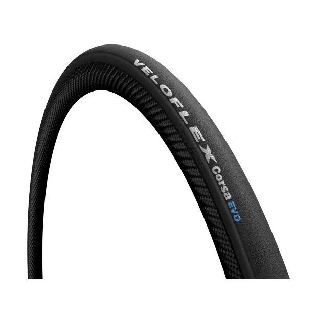 Pneu Route Veloflex Corsa Evo Tube Type Souple 700x28C Noir 3 Pneu Route Veloflex Corsa Evo Tube Type Souple 700x28C Noir