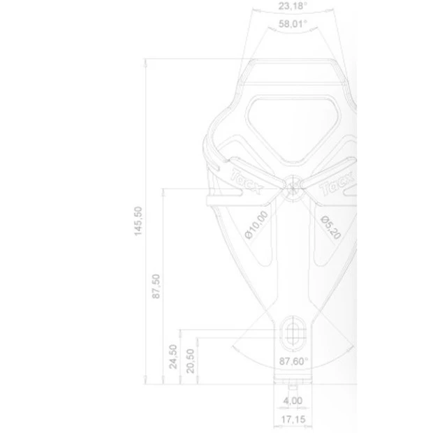 Porte-bidon Tacx Deva - Noir Mat T6154.19 4 Porte-bidon Tacx Deva - Noir Mat T6154.19 – Image 2