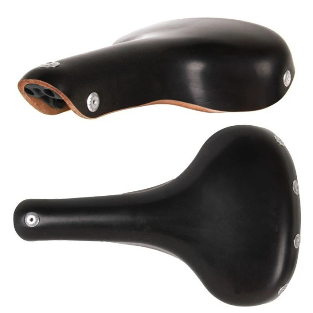Selle En Cuir Gilles Berthoud Mente - Noir 3 Selle En Cuir Gilles Berthoud Mente - Noir